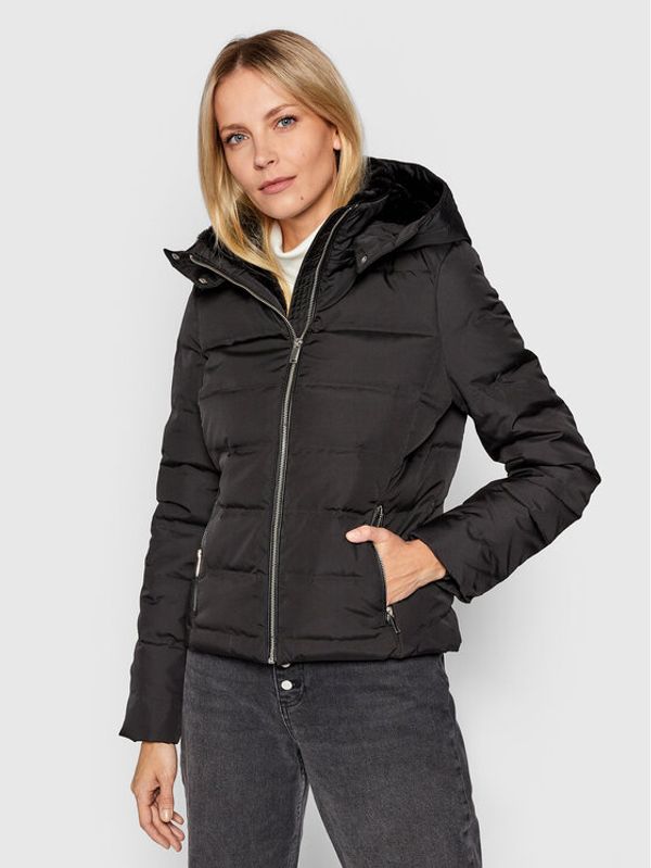 Vero Moda Vero Moda Пухено яке Dolly 10247684 Черен Regular Fit