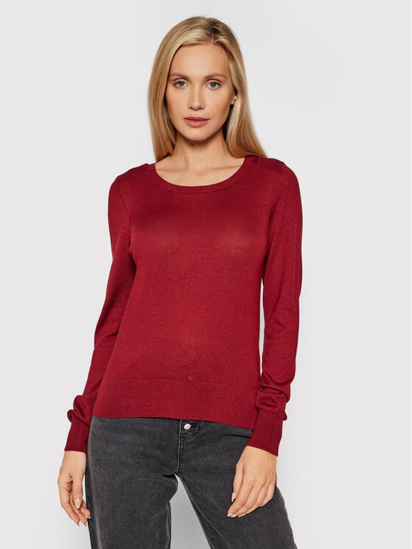 Vero Moda Vero Moda Пуловер Felicity 10231475 Бордо Regular Fit