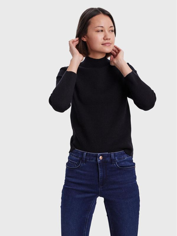 Vero Moda Vero Moda Пуловер Gold 10257153 Черен Regular Fit