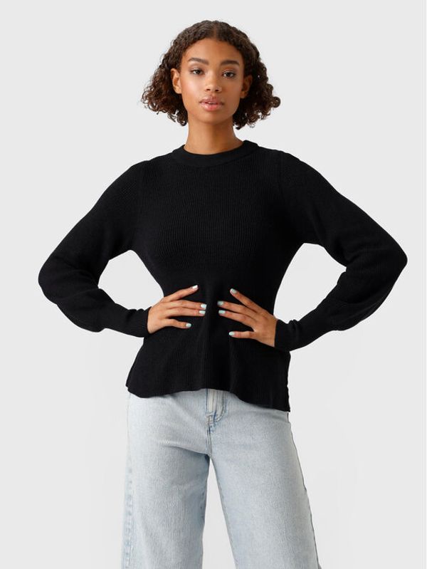 Vero Moda Vero Moda Пуловер Holly 10268921 Черен Regular Fit
