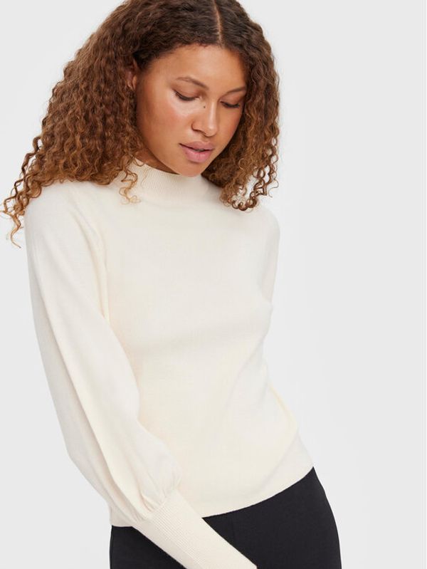 Vero Moda Vero Moda Пуловер Holly Karis 10268022 Бежов Regular Fit