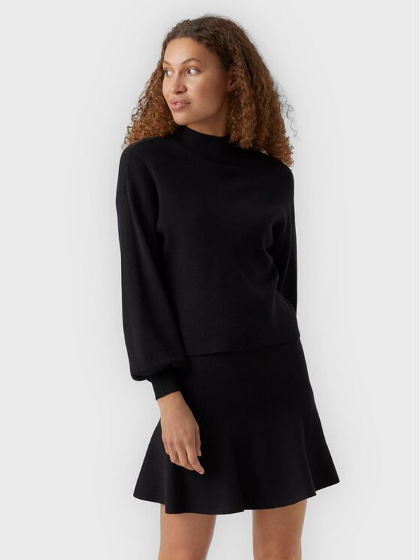 Vero Moda Vero Moda Пуловер Nancy 10268604 Черен Regular Fit
