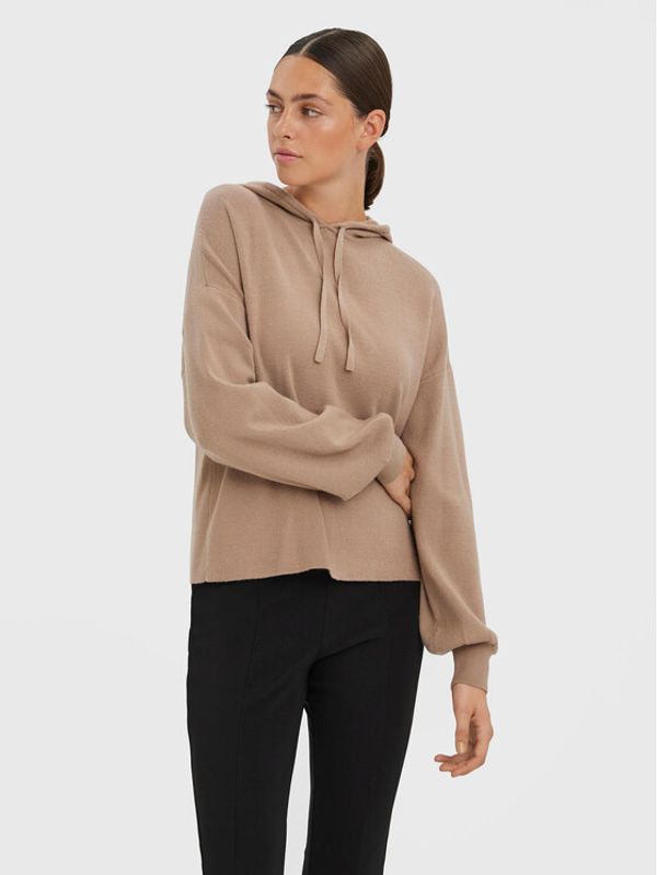 Vero Moda Vero Moda Пуловер Nancy 10269236 Кафяв Relaxed Fit