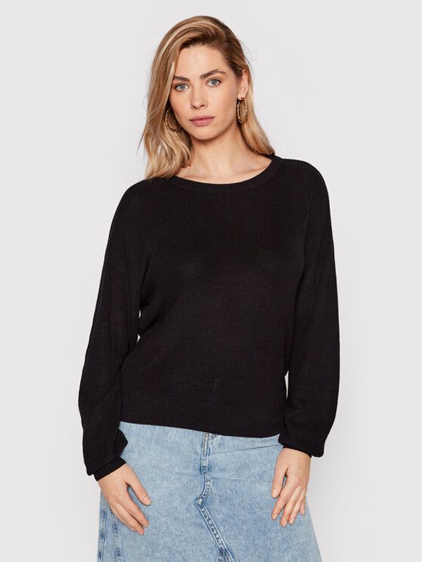 Vero Moda Vero Moda Пуловер New Lex Sun 10260391 Черен Regular Fit