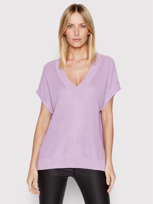 Vero Moda Vero Moda Пуловер New Lex Sun 10261277 Виолетов Regular Fit