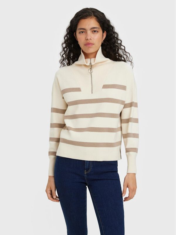 Vero Moda Vero Moda Пуловер Saba 10269246 Бежов Relaxed Fit