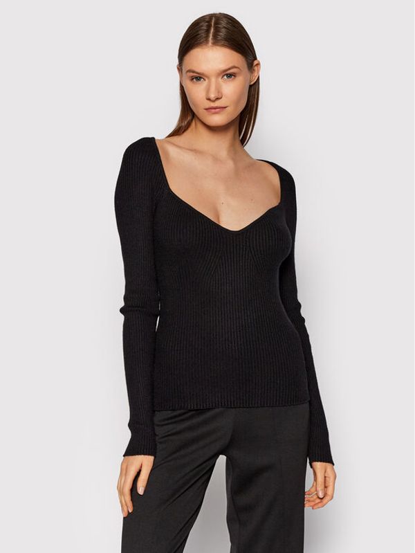 Vero Moda Vero Moda Пуловер Sylvia 10257349 Черен Slim Fit