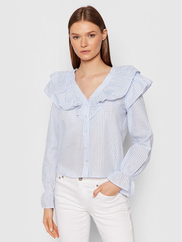 Vero Moda Vero Moda Риза Puri Striped 10265958 Син Regular Fit
