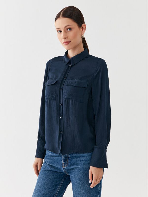 Vero Moda Vero Moda Риза Sunny 10260627 Тъмносин Regular Fit