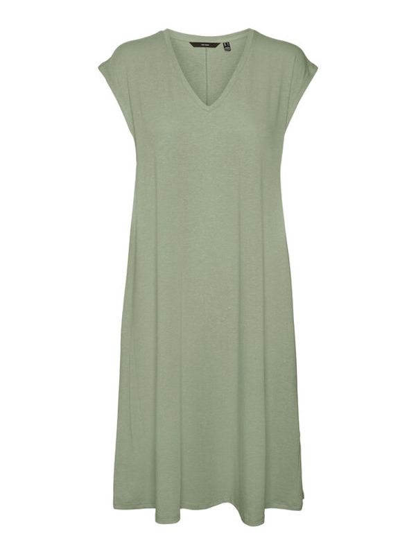Vero Moda Vero Moda Рокля 10281918 Зелен Relaxed Fit