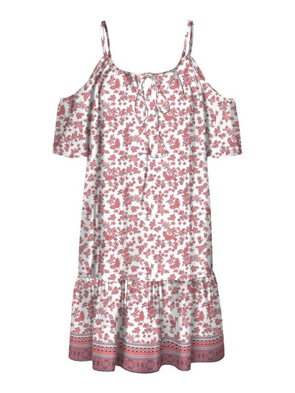 Vero Moda Vero Moda Рокля 10283061 Розов Relaxed Fit