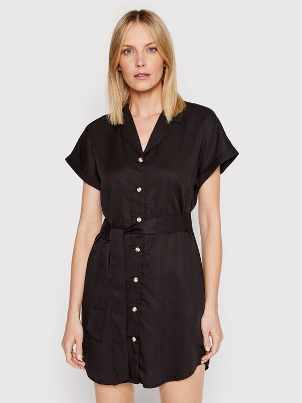 Vero Moda Vero Moda Рокля тип риза Tara 10264327 Черен Regular Fit