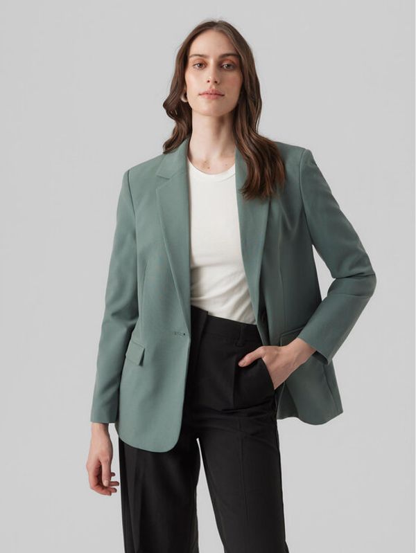 Vero Moda Vero Moda Сако 10282655 Зелен Loose Fit