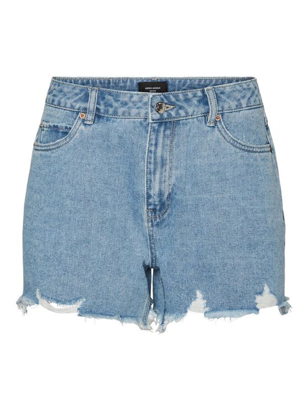 Vero Moda Vero Moda Шорти от плат 10286387 Син Loose Fit