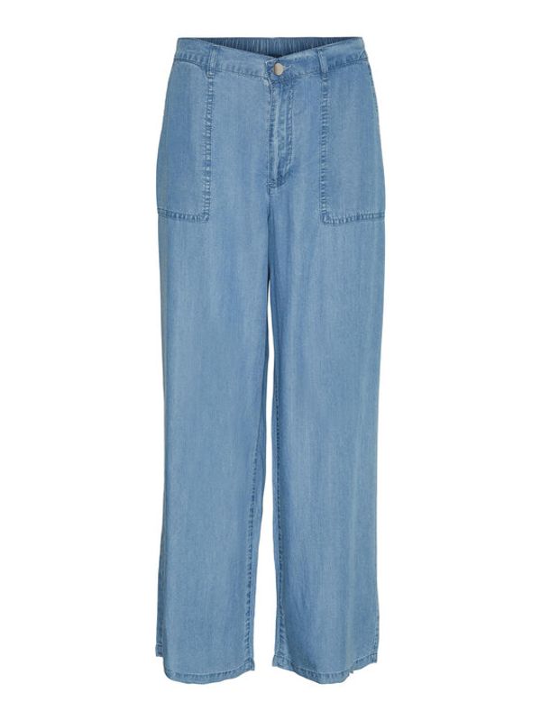 Vero Moda Vero Moda Текстилни панталони 10283715 Син Loose Fit