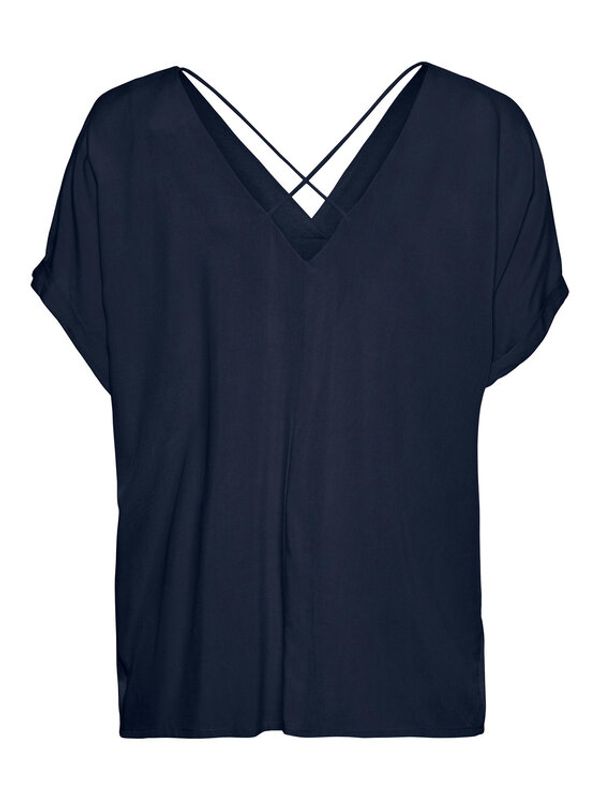 Vero Moda Vero Moda Тишърт 10288373 Син Wide Fit