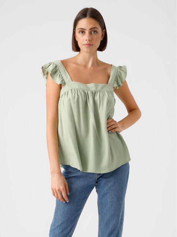 Vero Moda Vero Moda топ 10283819 Зелен Regular Fit