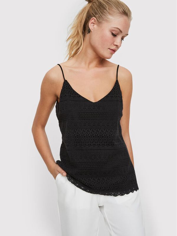 Vero Moda Vero Moda топ Honey 10190150 Черен Regular Fit