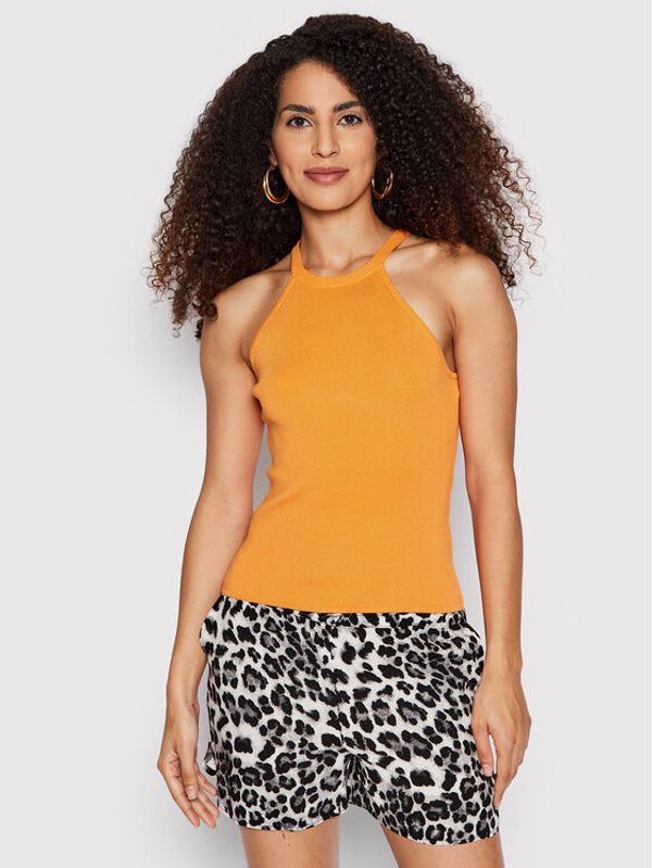 Vero Moda Vero Moda топ Sofi 10263014 Оранжев Slim Fit