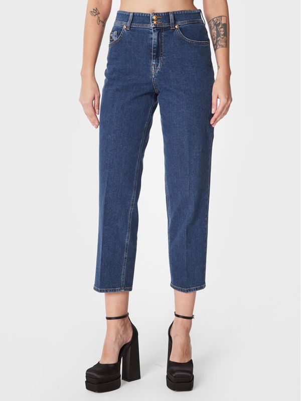 Versace Jeans Couture Versace Jeans Couture Дънки Nina 73HAB5TM Тъмносин Relaxed Fit