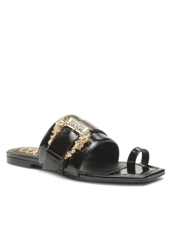 Versace Jeans Couture Versace Jeans Couture Джапанки 74VA3S62 Черен