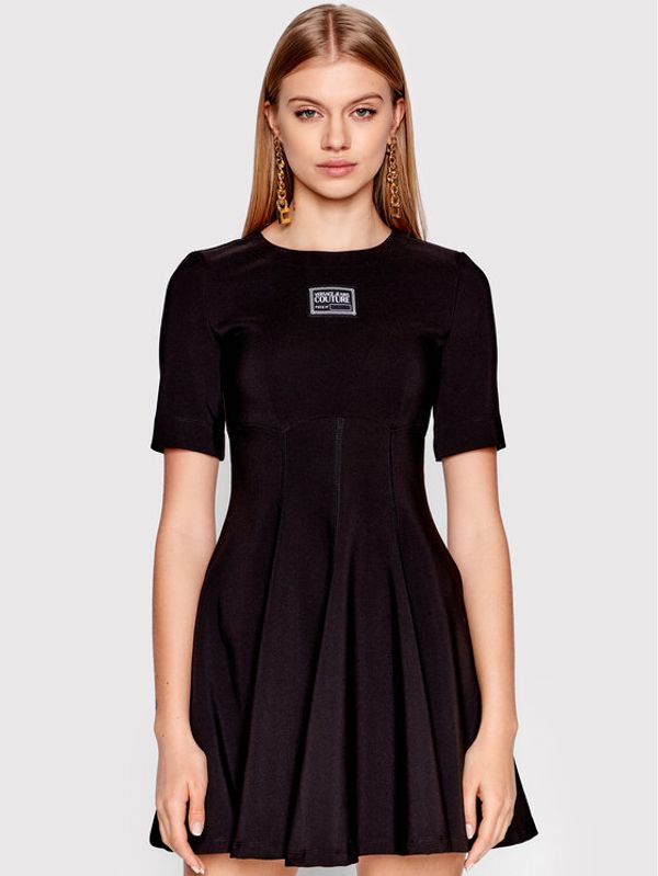 Versace Jeans Couture Versace Jeans Couture Ежедневна рокля 72HAO917 Черен Regular Fit