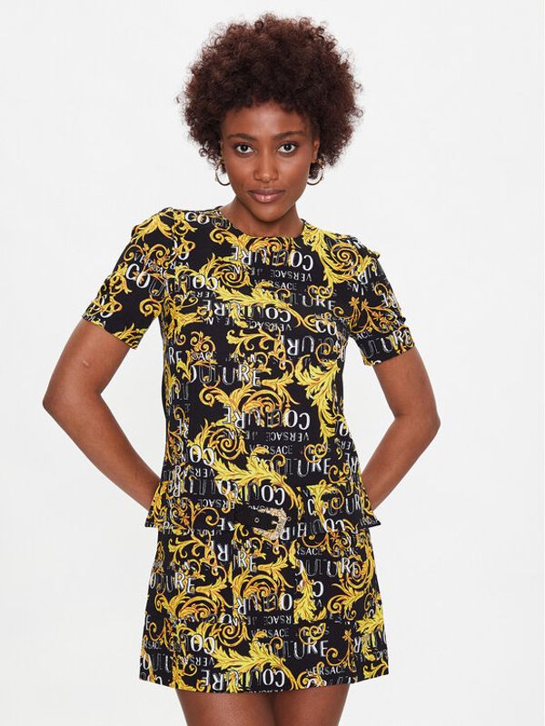 Versace Jeans Couture Versace Jeans Couture Ежедневна рокля 74HAO9A6 Черен Regular Fit
