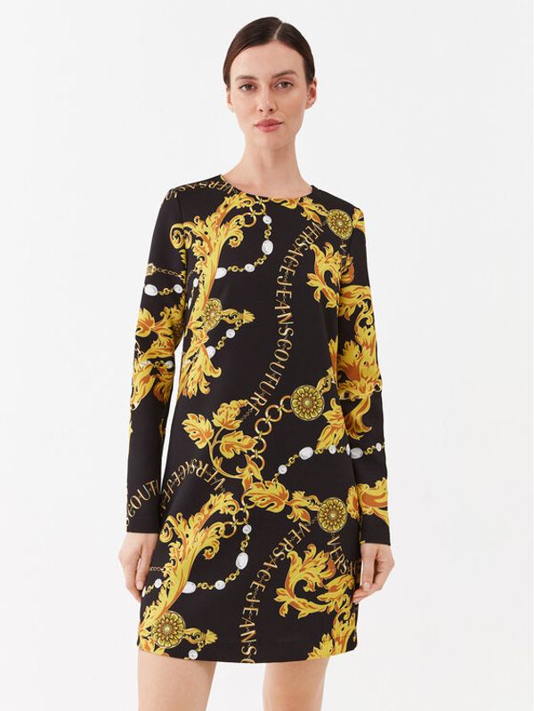Versace Jeans Couture Versace Jeans Couture Ежедневна рокля 75HAO9A1 Черен Regular Fit