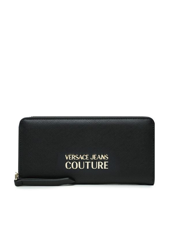 Versace Jeans Couture Versace Jeans Couture Голям дамски портфейл 74VA5PA1 Черен