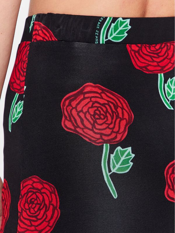 Versace Jeans Couture Versace Jeans Couture Миди пола 74HAE808 Черен Regular Fit