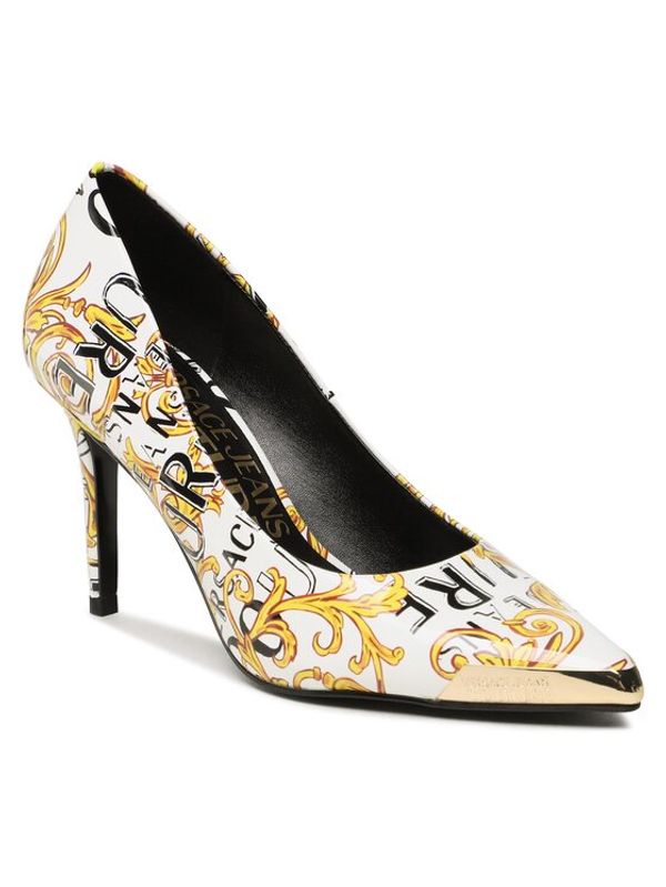 Versace Jeans Couture Versace Jeans Couture Обувки на ток 74VA3S50 Бял