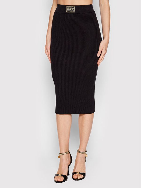 Versace Jeans Couture Versace Jeans Couture Пола тип молив 73HAEM29 Черен Slim Fit