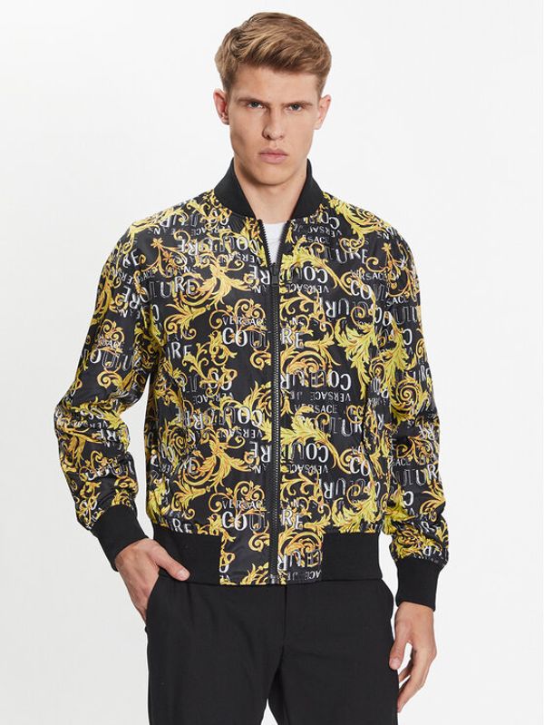 Versace Jeans Couture Versace Jeans Couture Преходно яке 74GASD17 Черен Regular Fit