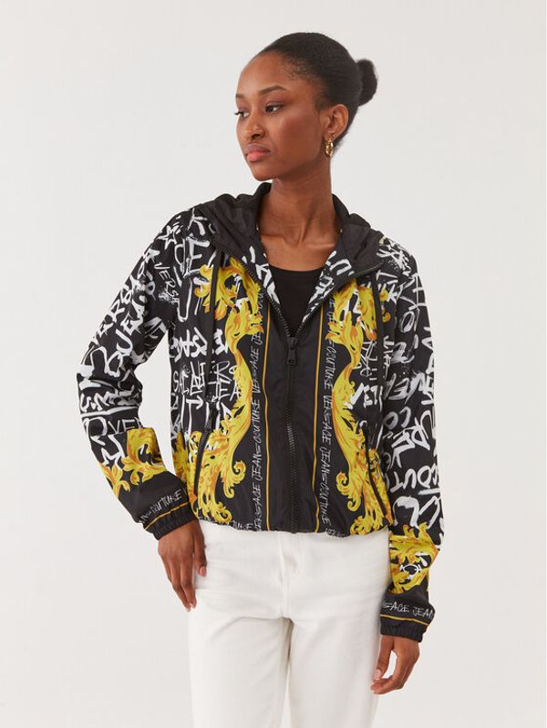 Versace Jeans Couture Versace Jeans Couture Преходно яке 75HAS4D2 Черен Regular Fit