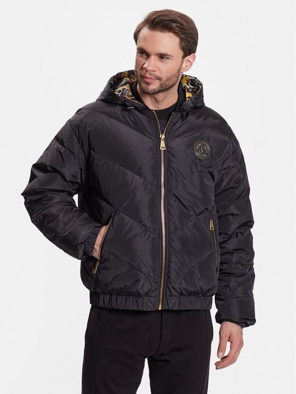 Versace Jeans Couture Versace Jeans Couture Пухено яке 74GAUD17 Черен Regular Fit