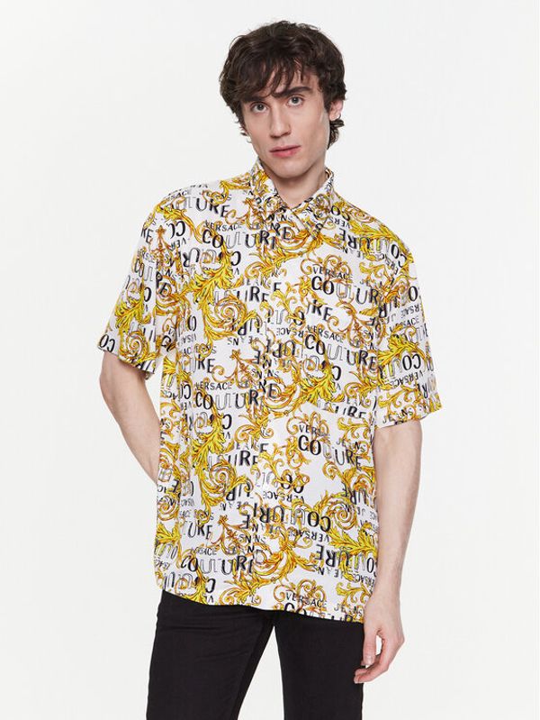 Versace Jeans Couture Versace Jeans Couture Риза 74GAL2B0 Бял Regular Fit