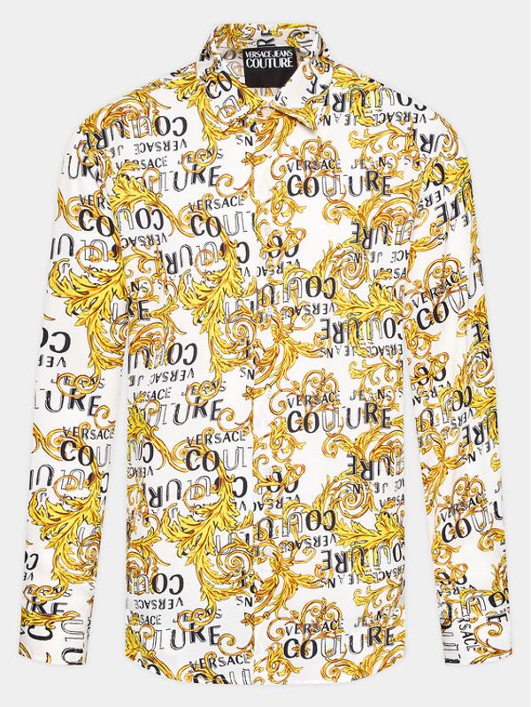 Versace Jeans Couture Versace Jeans Couture Риза 74GAL2R0 Бял Regular Fit