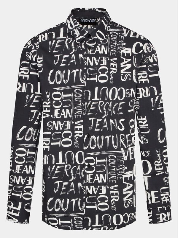 Versace Jeans Couture Versace Jeans Couture Риза 74GAL2R2 Черен Regular Fit