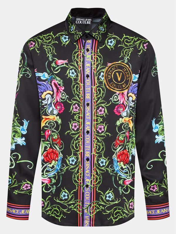 Versace Jeans Couture Versace Jeans Couture Риза 74GAL2RG Черен Regular Fit