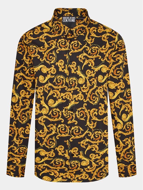 Versace Jeans Couture Versace Jeans Couture Риза 74GAL2S1 Черен Regular Fit
