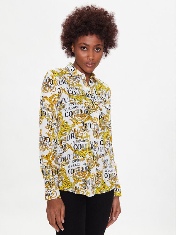 Versace Jeans Couture Versace Jeans Couture Риза 74HAL201 Бял Regular Fit