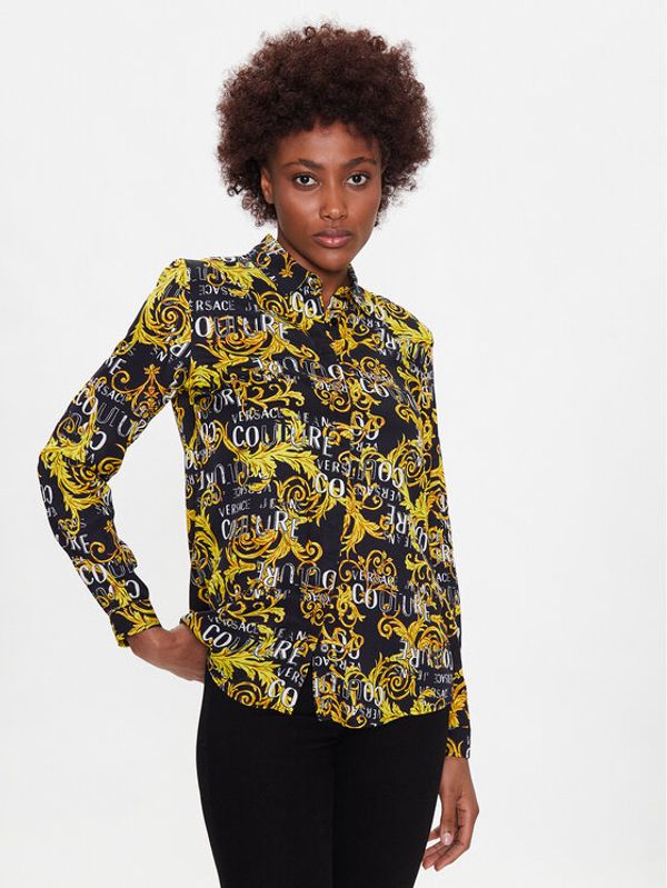 Versace Jeans Couture Versace Jeans Couture Риза 74HAL201 Черен Regular Fit