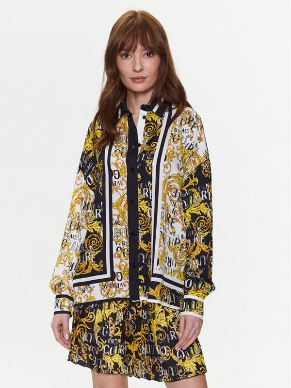 Versace Jeans Couture Versace Jeans Couture Риза 74HAL2C1 Черен Regular Fit