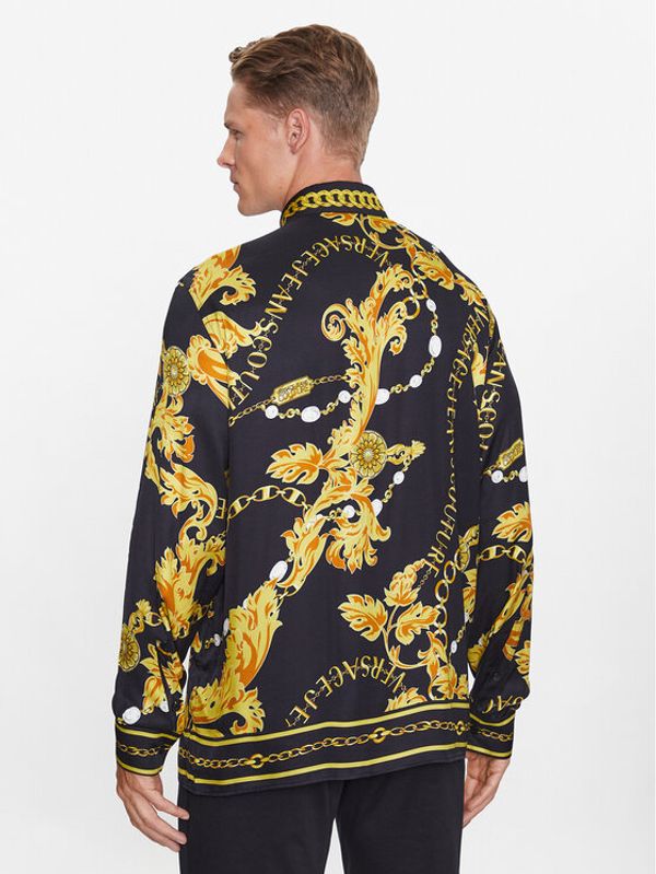 Versace Jeans Couture Versace Jeans Couture Риза 75GAL2RC Черен Regular Fit