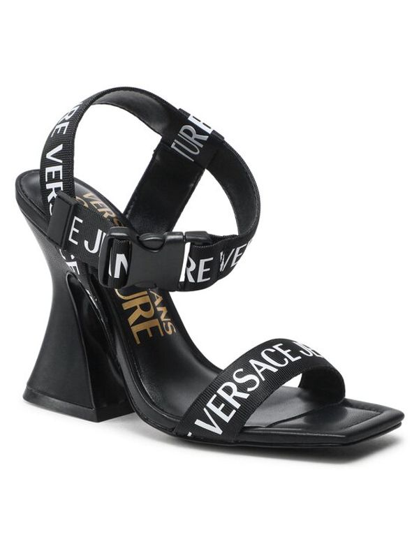 Versace Jeans Couture Versace Jeans Couture Сандали 74VA3S38 Черен