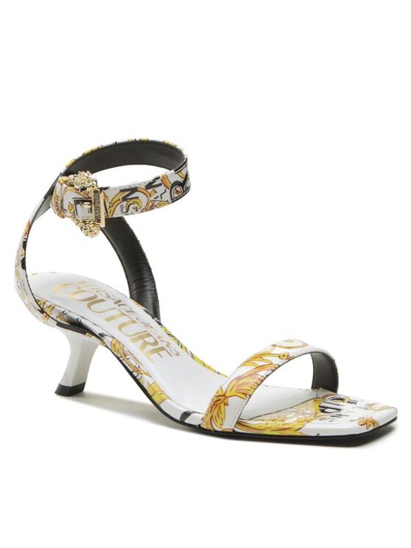 Versace Jeans Couture Versace Jeans Couture Сандали 74VA3S40 Бял