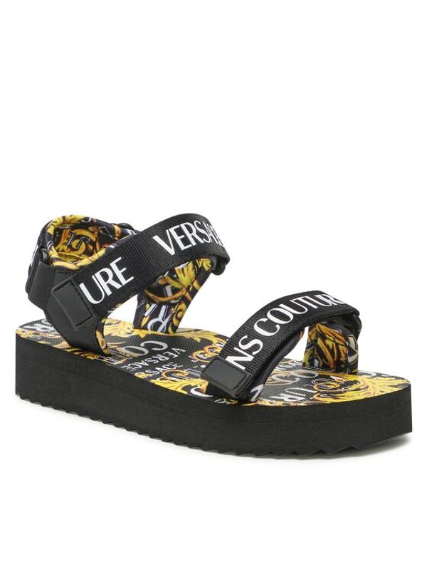 Versace Jeans Couture Versace Jeans Couture Сандали 74VA3SX4 ZS196 Черен