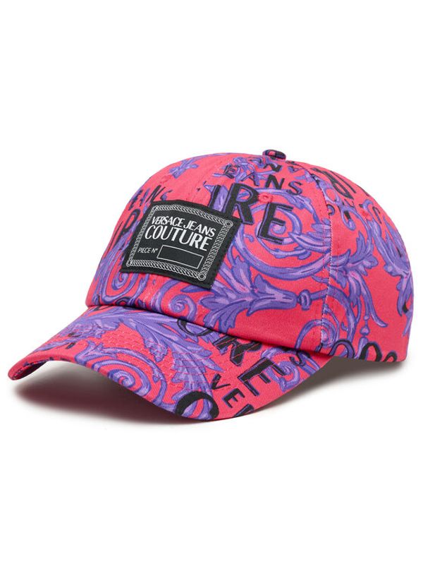 Versace Jeans Couture Versace Jeans Couture Шапка с козирка 74YAZK18 Розов