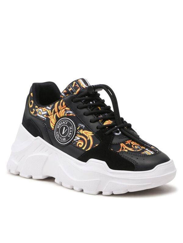 Versace Jeans Couture Versace Jeans Couture Сникърси 74VA3SC7 Черен