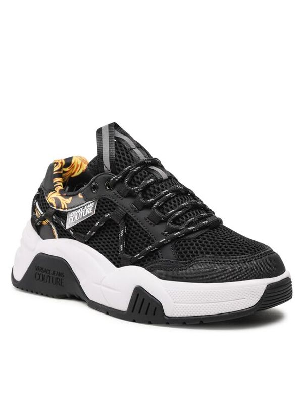Versace Jeans Couture Versace Jeans Couture Сникърси 74VA3SF1 Черен